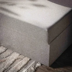 Exline Narożniki^Narożnik szary z 2 pojemnikami FLAT