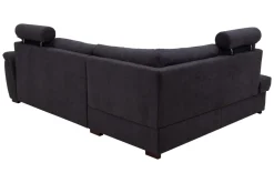 New Exline Narożnik z 2 zagłówkami ciemnoszary FALCO lewy