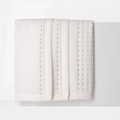 inny Koce I Narzuty^Narzuta na łóżko kremowa VANILLA DOTS 200x220 cm
