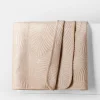 Discount inny Narzuta na łóżko pikowana beżowa FERN 220x240 cm