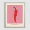 Best inny Obraz do kuchni CHILI PEPPER 40x50 cm