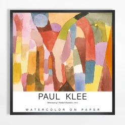 Best Obraz do salonu ABSTRACT KLEE 70x70 cm