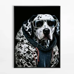 Sale inny Obraz na płótnie PIES 52,5x72,5 cm