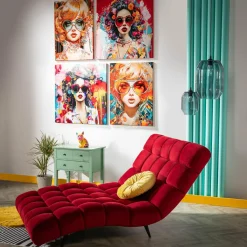 Best inny Obraz na płótnie RETRO KOBIETA II 80x80 cm