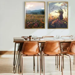 Sale inny Obraz ROWER NA ŁĄCE FLORES 50x70 cm