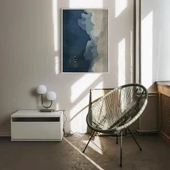 Sale inny Obraz VIEW OF THE BOAT 50x70 cm