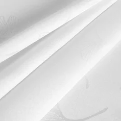 inny Obrusy, Serwetki I Bieżniki|Obrusy, Serwetki I Bieżniki^Obrus żakardowy w liście miłorzębu biały GINA 85x85 cm