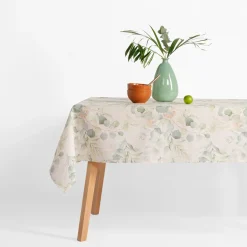Clearance inny Obrus z lnem w liście GARDENA 110x160 cm