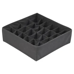 Discount inny Organizer 24-komorowy szary 32x32x10 cm