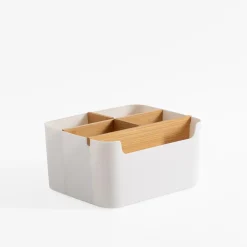 inny Organizer z przegródkami biały 18,2x14,6x9,3 cm
