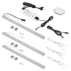Discount Oświetlenie liniowe LUMEN 3-punktowe ZMIX3P-PLMJ-BC-V2, barwa ciepła