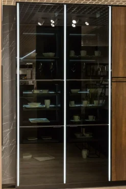Hot Oświetlenie pionowe LED LUMEN Q+TREND 214 cm, barwa zimna