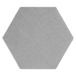 Best Frizy Panel tapicerowany FIBI HEXAGON 20x20, szary