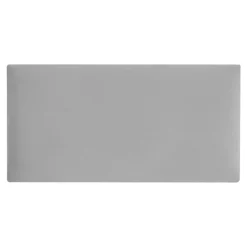 Discount Frizy Panel tapicerowany FIBI PROSTOKĄT 40x20, platynowy