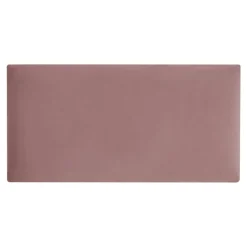 Frizy Panele Ścienne^Panel tapicerowany FIBI PROSTOKĄT 40x20, różowy