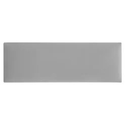 Frizy Panele Ścienne^Panel tapicerowany FIBI PROSTOKĄT 45x15, platynowy