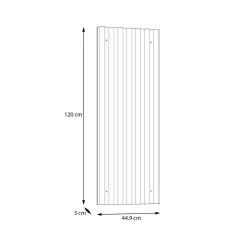 Outlet FORTE Panel wiszący do salonu SKELPE