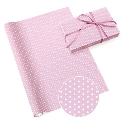 Discount Paw Papier prezentowy w groszki NEUTRAL MIX 70x200 cm