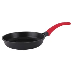 Clearance Patelnia na indukcję z czerwoną rączką REVERO 28 cm