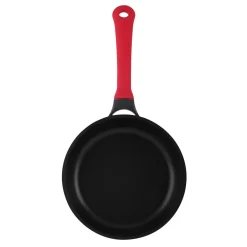 Clearance Patelnia na indukcję z czerwoną rączką REVERO 28 cm