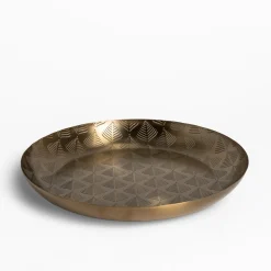 Discount inny Patera dekoracyjna złota 30 cm