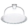 New Patera szklana z kloszem PATISSERIE 24 cm