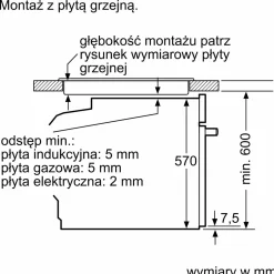 Best BOSCH Piekarnik seria 4 termoobieg z parą czarny HQA334EB3
