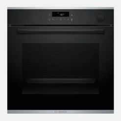 BOSCH Piekarniki^Piekarnik seria 4 z funkcją pary czarny HRG212BB3