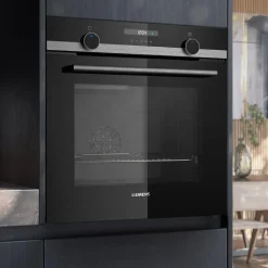 Siemens Piekarniki^Piekarnik do zabudowy IQ500 czarny HB537GES3
