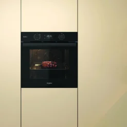 WHIRLPOOL Piekarniki^Piekarnik do zabudowy SoftClosing czarny OMSR58CU1SB