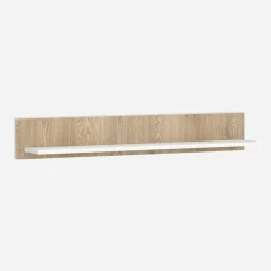 Clearance inny Półka wisząca 136 cm CALIMA dąb cremona biała