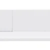 Online Półka wisząca biała minimalistyczna PLISSEE 140 cm