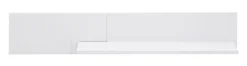 Online Półka wisząca biała minimalistyczna PLISSEE 140 cm