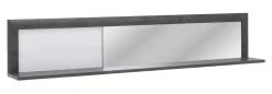 FORTE Półka wisząca CANNE NEW CQNB01 z lustrem