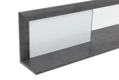 FORTE Półka wisząca CANNE NEW CQNB01 z lustrem