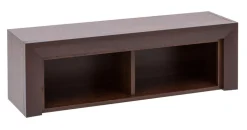 Clearance DiTrendi Półka wisząca ciemny brąz PARIS