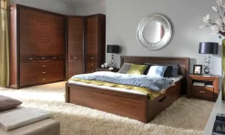 Clearance DiTrendi Półka wisząca ciemny brąz PARIS