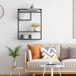 inny Półki^Półka wisząca metalowa 65 cm SALISTAR