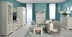 FORTE Półki^Półka wisząca styl prowansalski KASHMIR