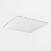 Hot Zumaline Plafon kwadratowy LED 50W chrom OMAR 53 cm