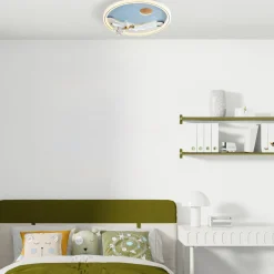 Clearance Zumaline Plafon LED astronauta kolorowy FOCUS
