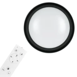Discount Plafon LED czarny AJE-FOCUS z pilotem