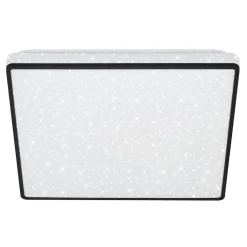 Plafony|Wszystkie Lampy Sufitowe^Plafon LED glamour biało-czarny LINO 27 cm