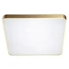 Zumaline Plafony|Wszystkie Lampy Sufitowe^Plafon LED kwadratowy złoty SIERRA 50 cm
