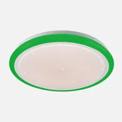 Best Zumaline Plafon LED RGB biały ARESO z pilotem 41 cm