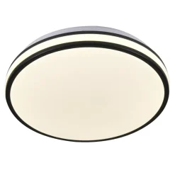Plafony|Wszystkie Lampy Sufitowe^Plafon LED 15W biało-czarny ORBIT 28 cm
