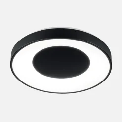 Sale Zumaline Plafon LED 36W czarny ESPINO z pilotem 49 cm