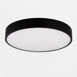 Discount Zumaline Plafon LED 60W czarny NADI 60 cm