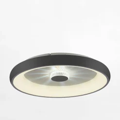 Paul Neuhaus Plafony|Wszystkie Lampy Sufitowe^Plafon LED 37W czarny VERTIGO z pilotem fi 61,5 cm