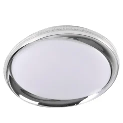 Plafony|Wszystkie Lampy Sufitowe^Plafon LED z pilotem biały GLOSSY 2 50 cm